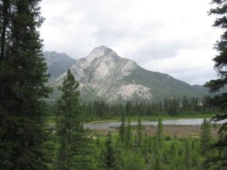 Mountain in Banff area